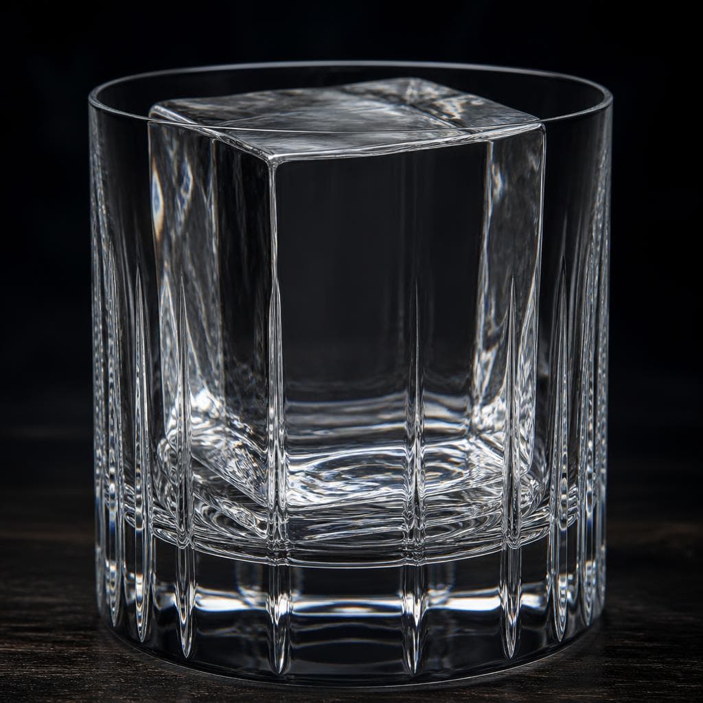 Old Fashioned Cube — Clear Ice aus Schweizer Gletscherwasser