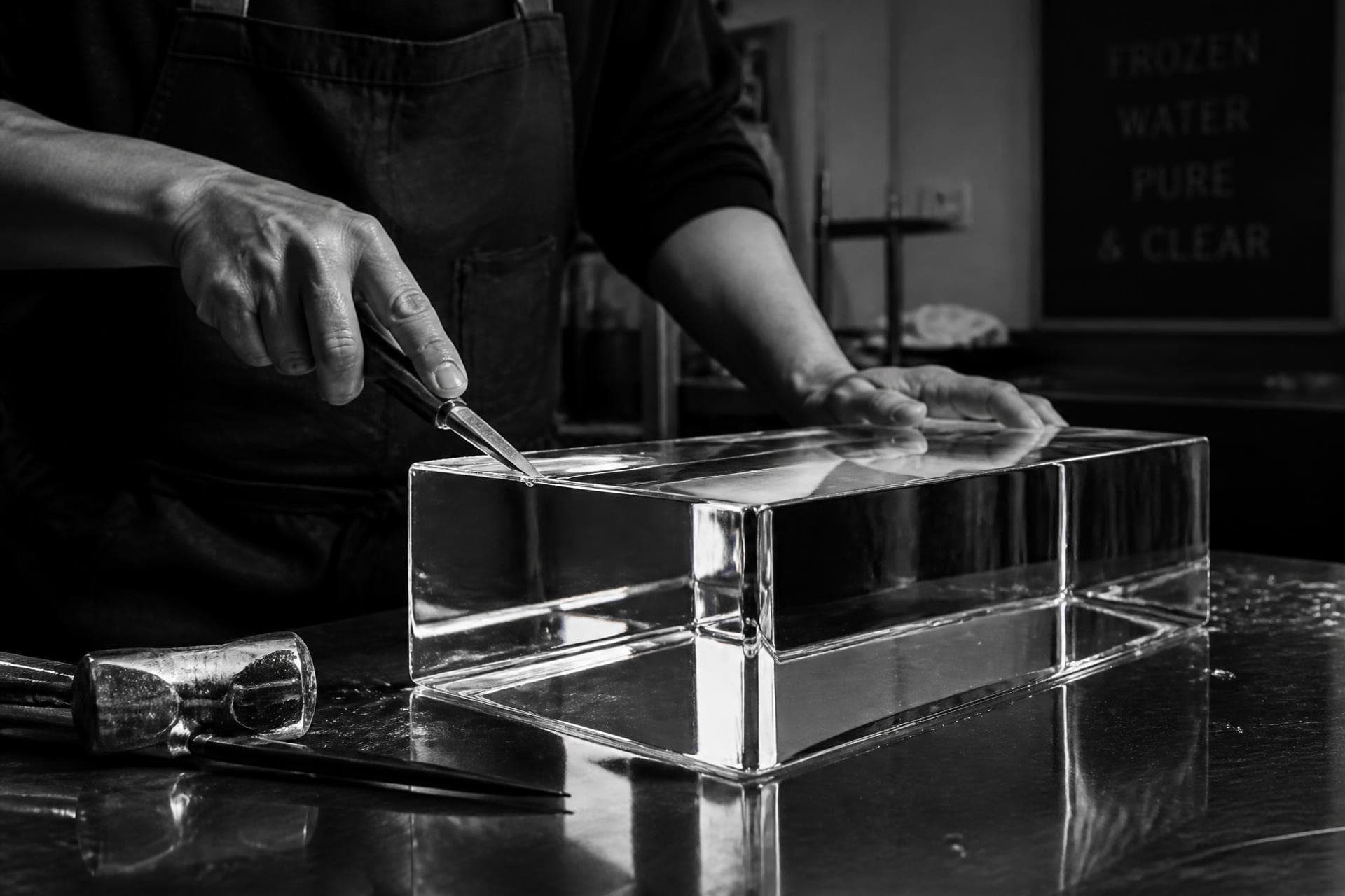 cleariceclub Clear Ice Manufaktur in Luzern — kristallklare Eisblöcke